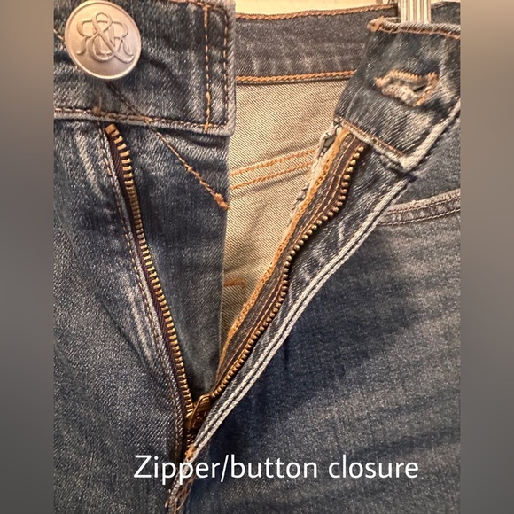 NWT Women's Shea High Rise Straight Ankle Jean Color Blue Size 6 - Picture 7 of 12